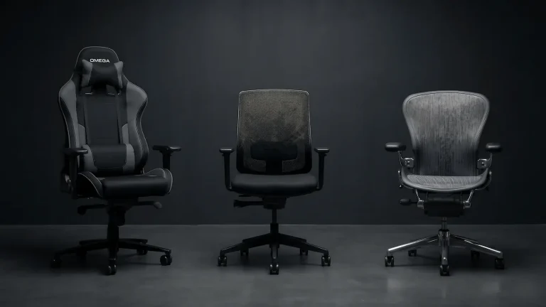 Gaming Chair vs Office Chair vs Ergonomic Chair: What to Actually Buy for Long Hours