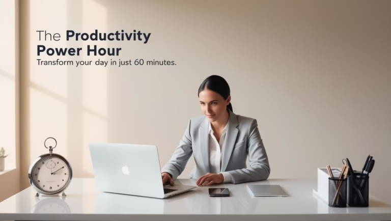 The Productivity Power Hour: How 60 Minutes Can Transform Your Day