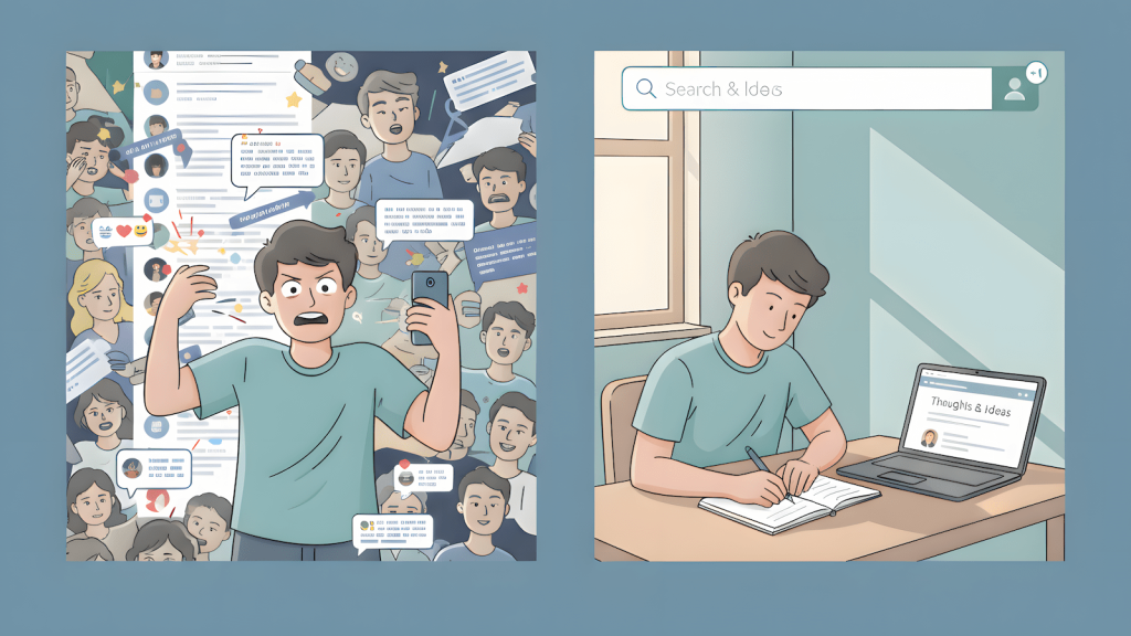 Blogging vs social media for remote income without needing followers