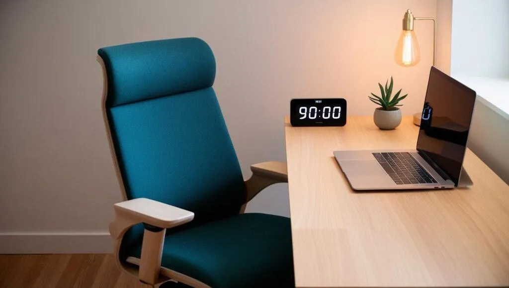A Minimalist Home Office Setup