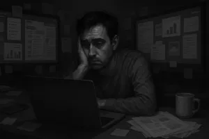 Late Night Work Burnout